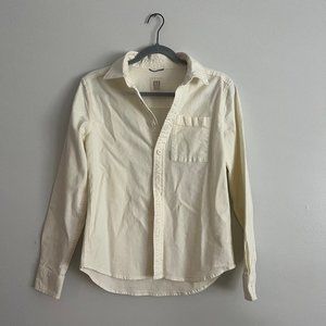 Topo Designs Women's Dirt Shirt NWOT in Natural, Size Small